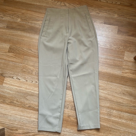 Zara high-waisted trouser dress pants - Picture 1 of 3